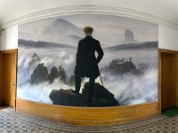 Toile tendue mur imprimé d'une oeuvre de Caspar David Friedrich